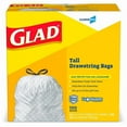 thumbnail image 1 of Glad CLO78526CT 13 gal Strong Tall Kitchen Trash Bags - Box of 100 - Case of 400, 1 of 1