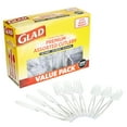 thumbnail image 1 of Glad Clear Assorted Premium 240-Piece Disposable Plastic Cutlery Set, 1 of 6