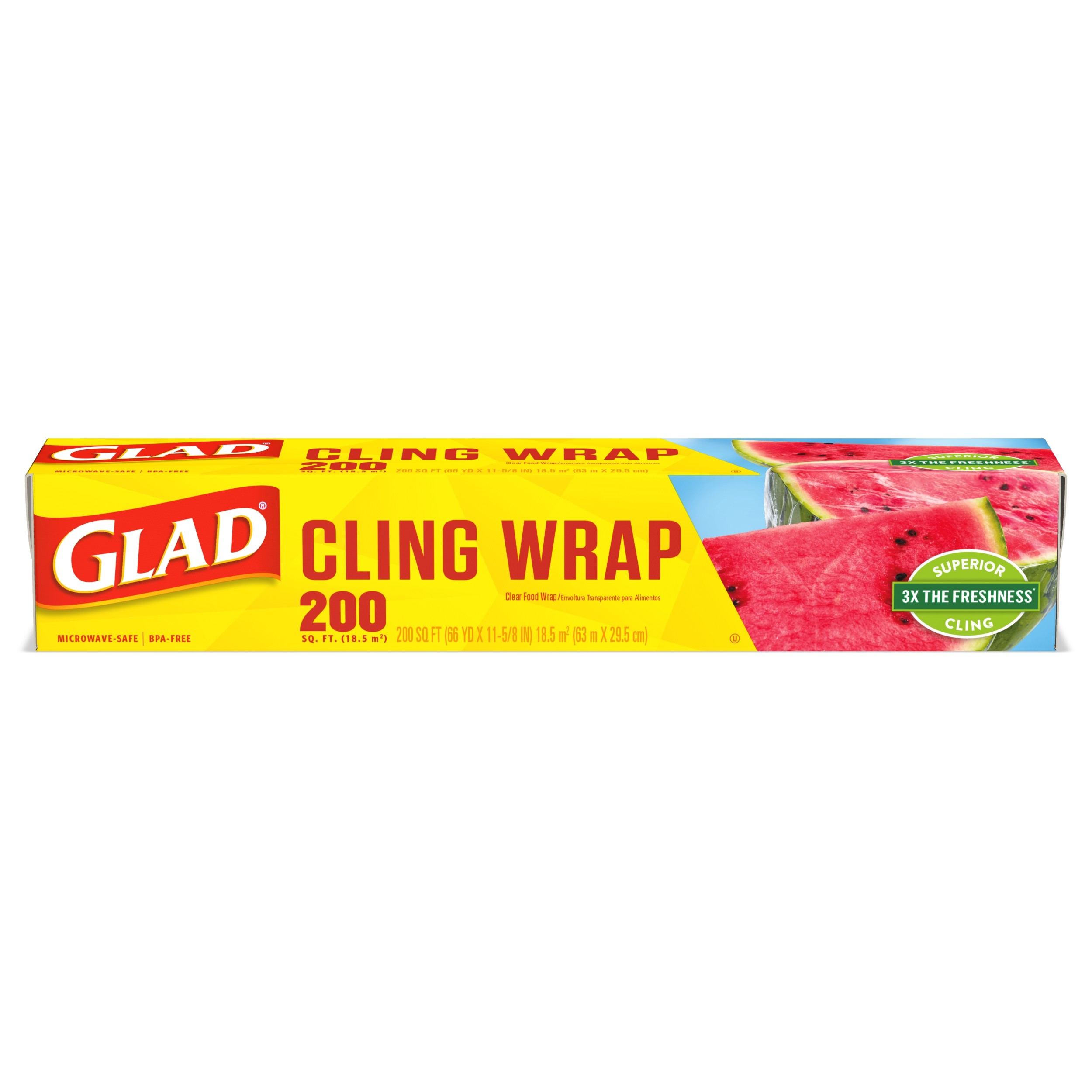 Glad Press'n Seal Plastic Food Wrap, 70 Square Feet - Walmart.com