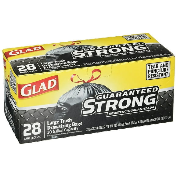 Glad 30 Gal Trash Bags