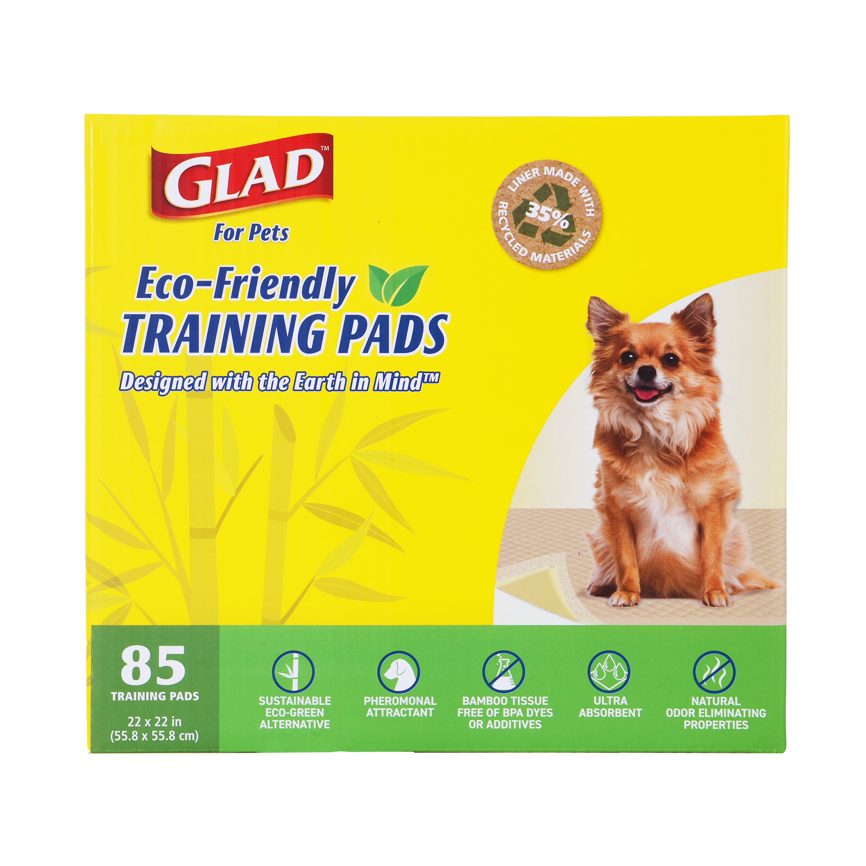 Leak-Proof Pet Training Dog Pee Pads, 17.71x23.62 Large Quick