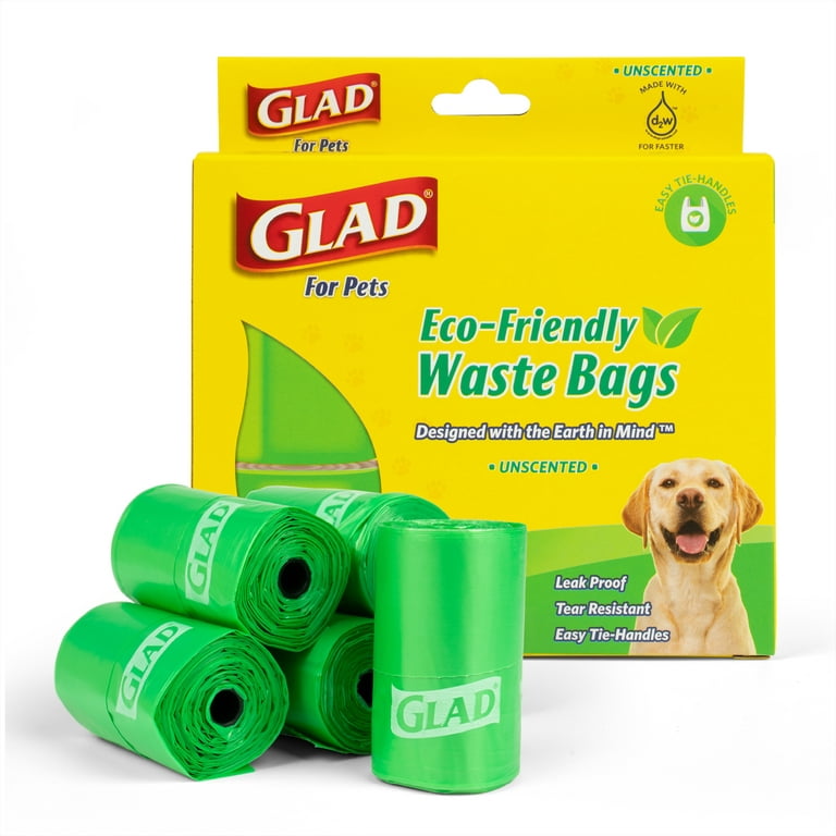 GLAD for Pets Compostable Waste Bags - 120 Ct – Fetch for Pets
