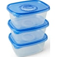 thumbnail image 1 of Glad Food Storage Containers - Deep Dish Container - 64 oz - 3 Containers, 1 of 10