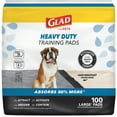 thumbnail image 1 of Glad For Pets Heavy Duty Activated Carbon Dog Training Pads 24" x 24" 100ct, 1 of 8