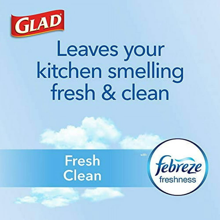 https://i5.walmartimages.com/seo/Glad-ForceFlex-Tall-Kitchen-Drawstring-Trash-Bags-13-Gallon-Trash-Bag-Fresh-Clean-scent-with-Febreze-Freshness-110-Count-Package-May-Vary_ced7260a-f522-4323-9372-f24e2688bcc1.e9c38ce92d91f86772b4ee6d0ccdba21.jpeg?odnHeight=768&odnWidth=768&odnBg=FFFFFF