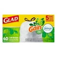 thumbnail image 1 of Glad Tall Kitchen Drawstring Bags OdorShield ForceFlex - Odor Control - 20 Count, 13 Gal, 1 of 2