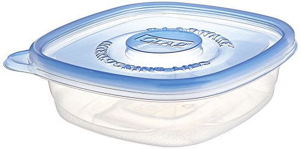 GladWare 25 oz 3 cup Entree Containers, Snap Lids, 5 Containers Per Set-BPA  Free