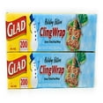 thumbnail image 1 of Glad Holiday Cling Wrap Plastic Wrap - Green - 200Sq Ft (Pack Of 2) Packaging May Vary, 1 of 3