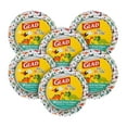 Glad for Kids 7Inch Paper Plates Small Round Paper Plates With Cute