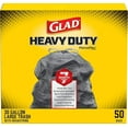 thumbnail image 1 of Glad ForceFlex Heavy Duty Large Drawstring Trash Bags, Hold 80+ lb, 30 Gal, 50 Ct (Package May Vary), 1 of 1