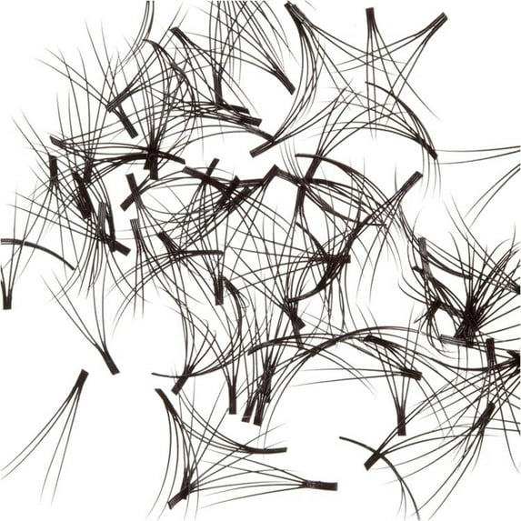 Glad Lash Double V Volumizing Lashes Black - 100 pieces loose