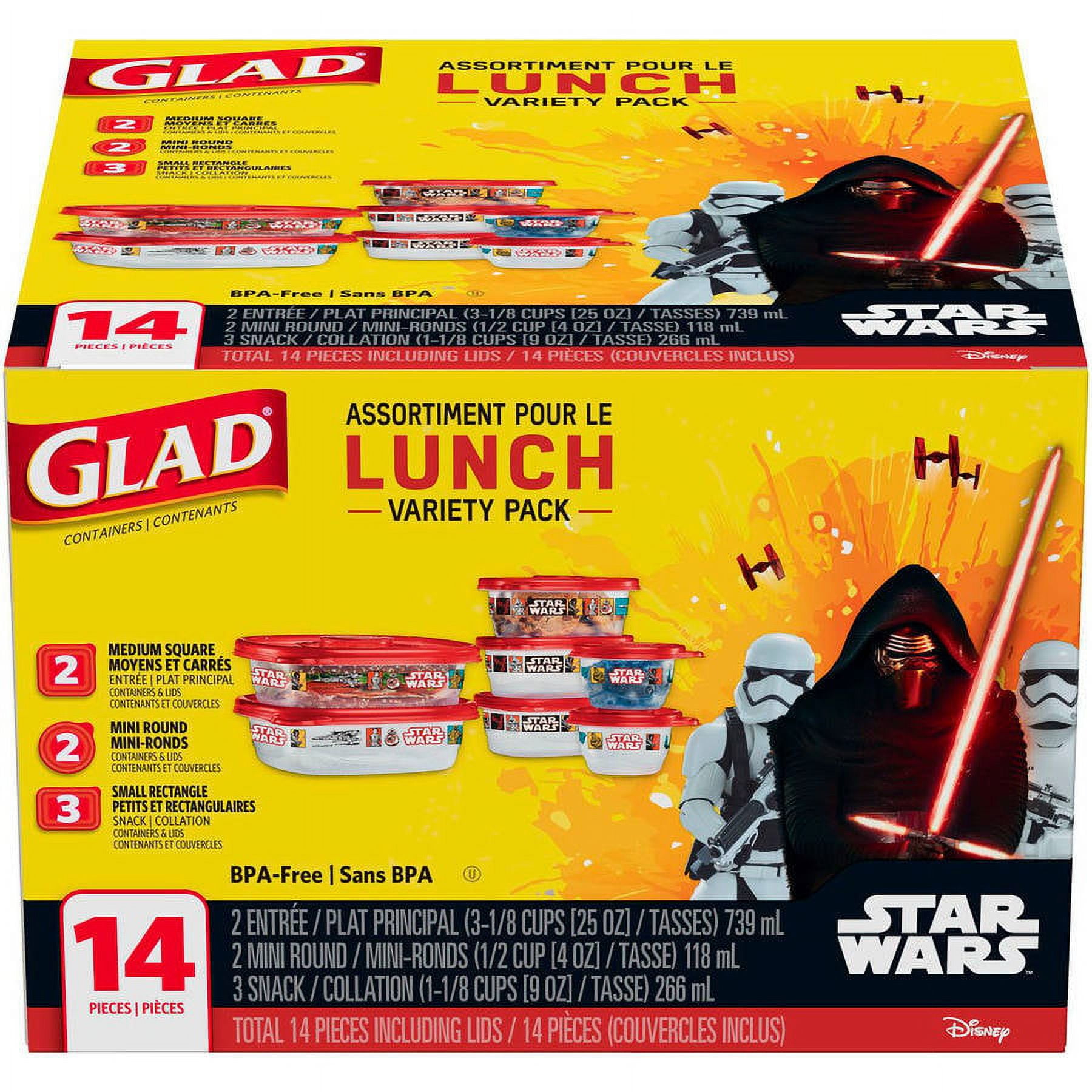 https://i5.walmartimages.com/seo/Glad-Lunch-Variety-Pack-Star-Wars-Food-Storage-Containers-BPA-Free-14-Piece_397e335c-eaef-4e7d-8c55-9cb12c1acd66.542222263d54715e0b5b560b9aa587f6.jpeg