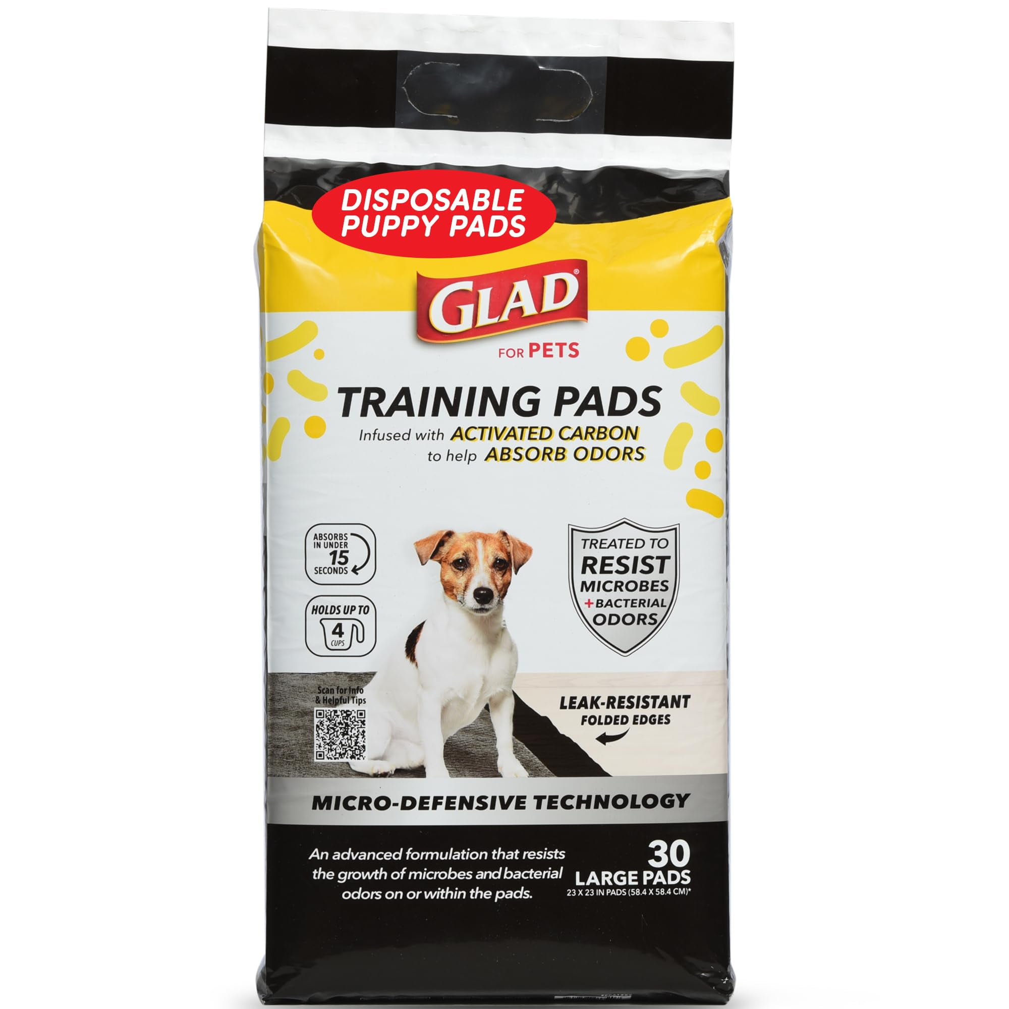Heavy Duty Puppy Training Pads With Adhesive Strips Brilliant Pads