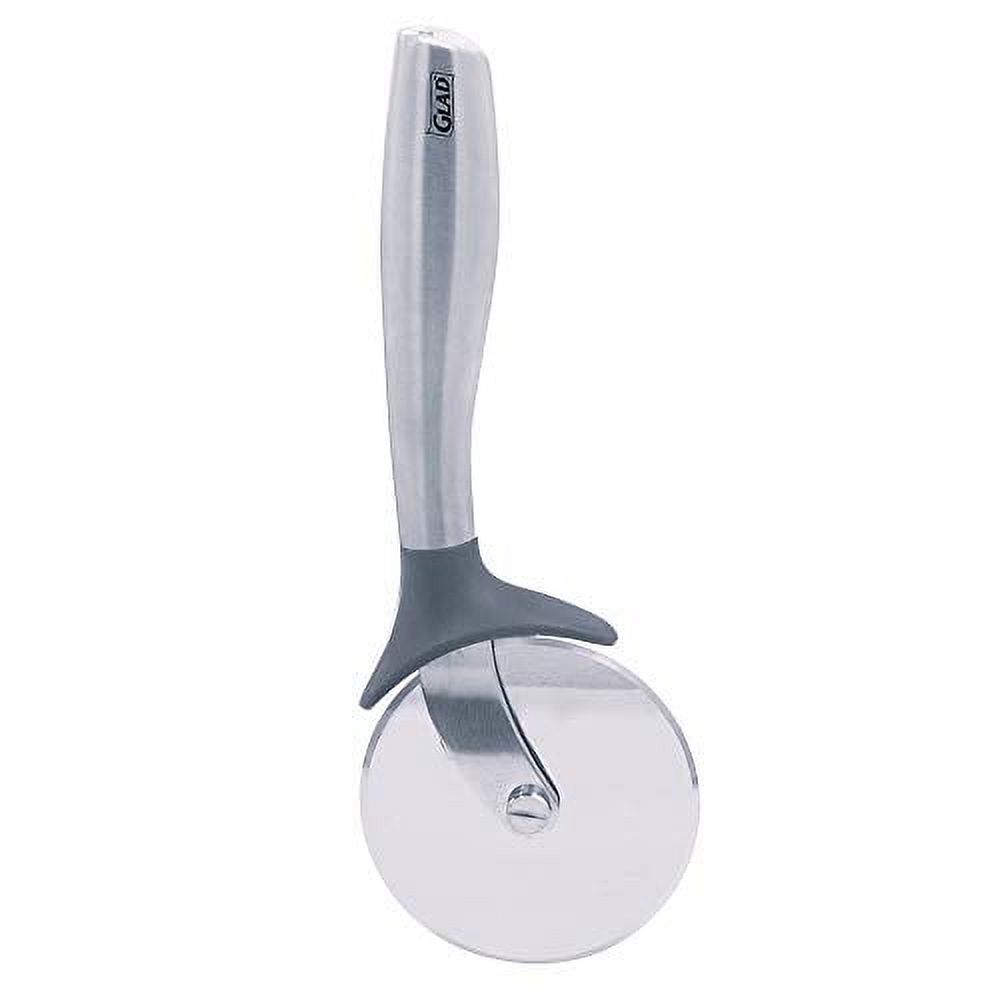 Glad Premium Pizza Cutter Super Sharp Stainless Steel Wheel Blade