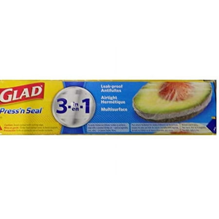Glad Press,N Seal, 140 Sq. Foot, (Pack Of 3)