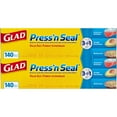 thumbnail image 1 of Glad Press N Seal Plastic Wrap, 2 pk./140 sq. ft., 1 of 3