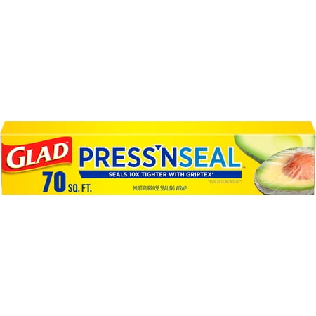 Glad Press'n Seal Plastic Food Wrap, 70 Square Feet