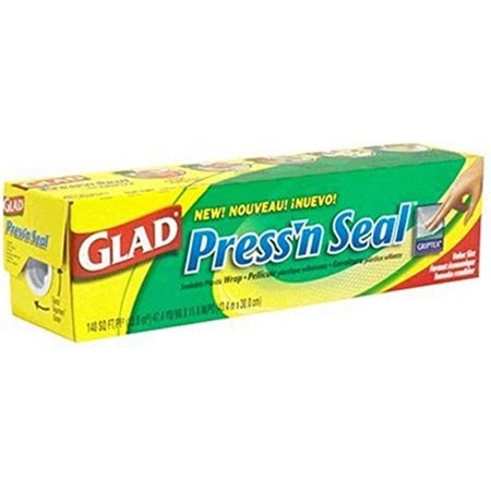 Glad Sealable Plastic Wrap With Griptex, Value Size 140 Sq Ft