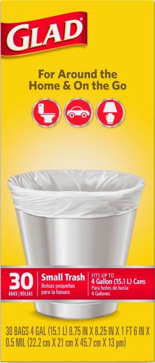 Small Trash Bags 4 Gallons Perfect For Household Office - Temu