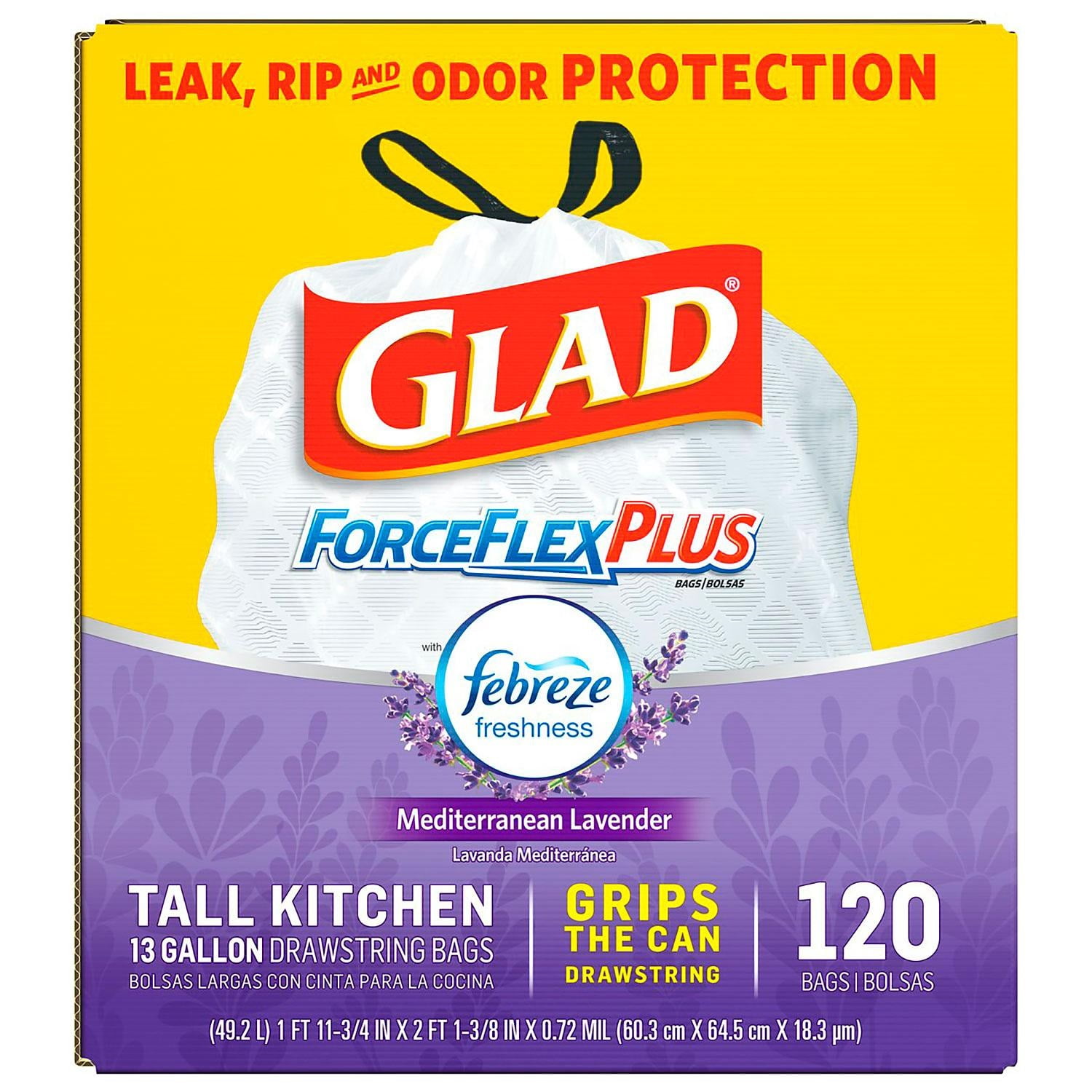 Kroger® Tall 13 Gallon White Odor Protector Island Nectar Scent Trash Bags,  40 ct - Fred Meyer