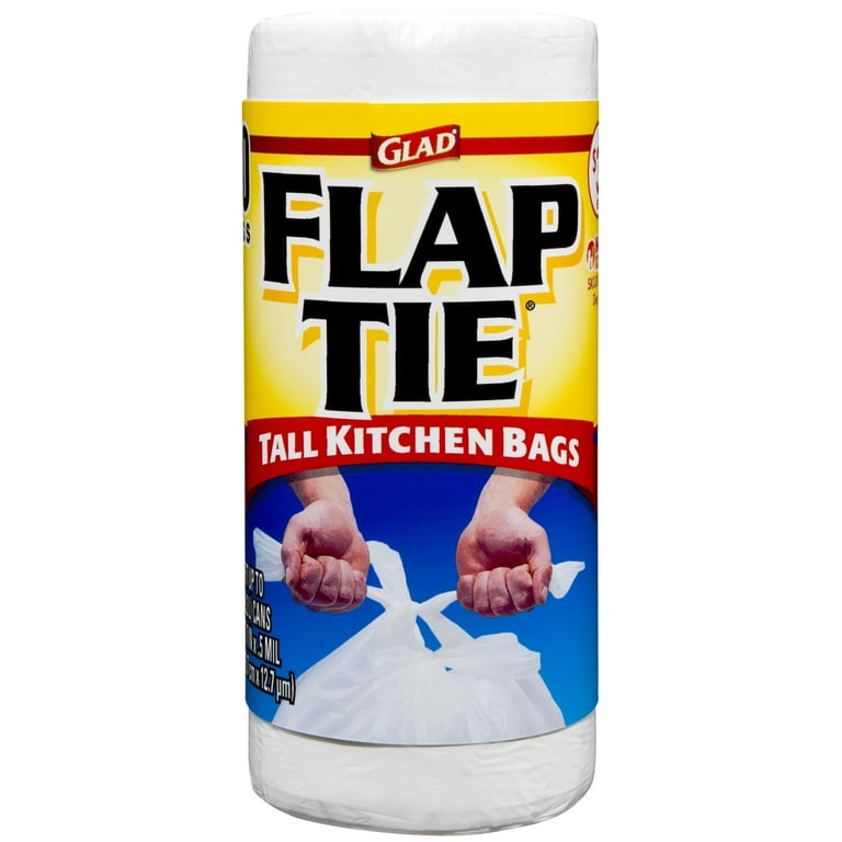 Our Family Flap-Tie Tall Kitchen Bags, 13 Gallon, 30 cnt, Trash Bags