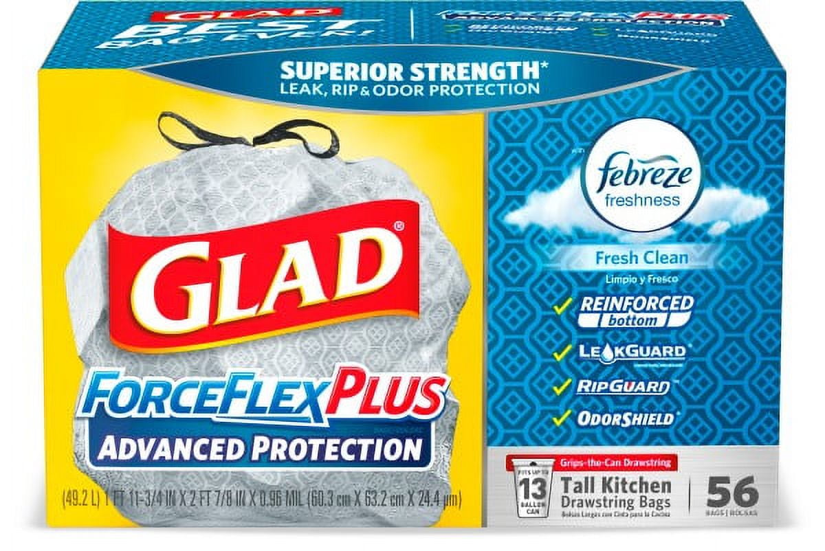 https://i5.walmartimages.com/seo/Glad-Tall-Kitchen-Trash-Bags-13-Gallon-56-Bags-ForceFlexPlus-Fresh-Clean_fc2df084-8809-421f-82a2-629a6b32dbb6.8eecf0077571de4a60cfcedb19cd1636.jpeg