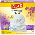 thumbnail image 1 of Glad Trash Bags,13 gal.,Polypropylene 78902, 1 of 7