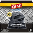 thumbnail image 1 of Glad Trash Bags, ForceFlexPlus Drawstring Large Garbage Bags - 30 Gallon, 50 Ct (Package May Vary) SHO26, 1 of 3