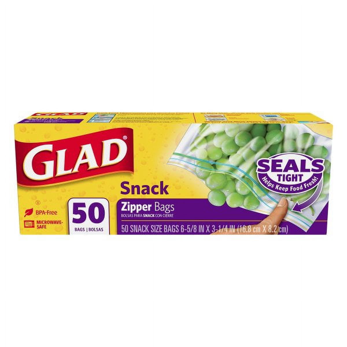 Glad® Quart Zipper Storage Bags - 50 ct. at Menards®