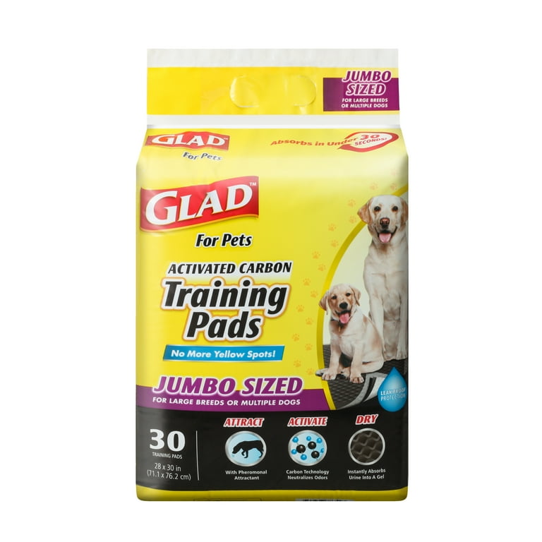 Glad for best sale pets training pads