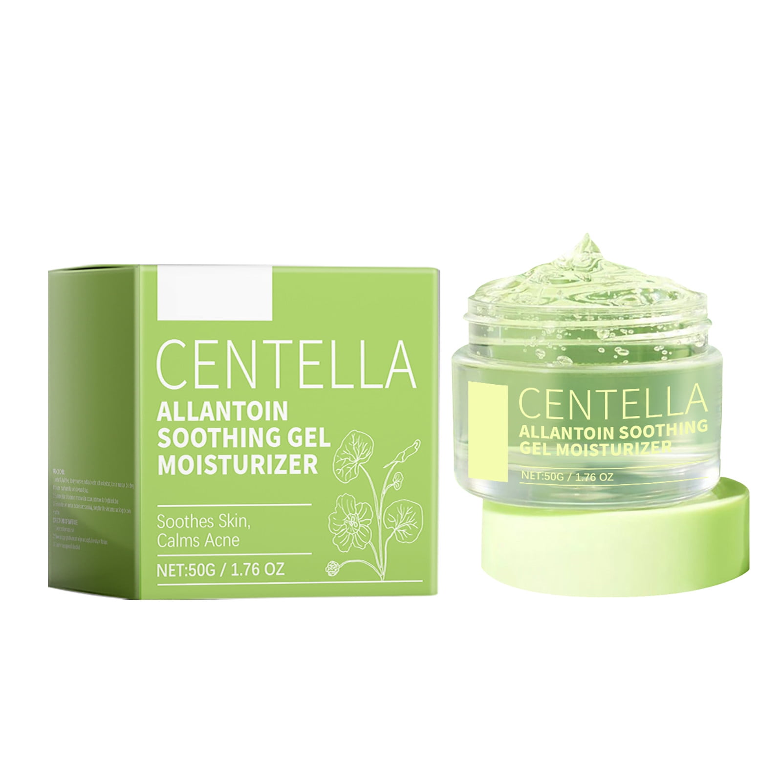 Glad2Glow Centella Allantoin Soothing Gel Moisturizer No Fragrance
