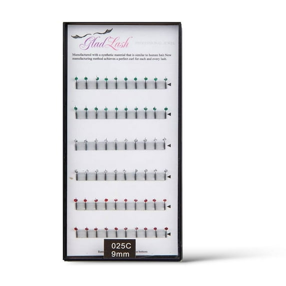 GladGirl Crystal Eyelashes - Classic - 0.25mm