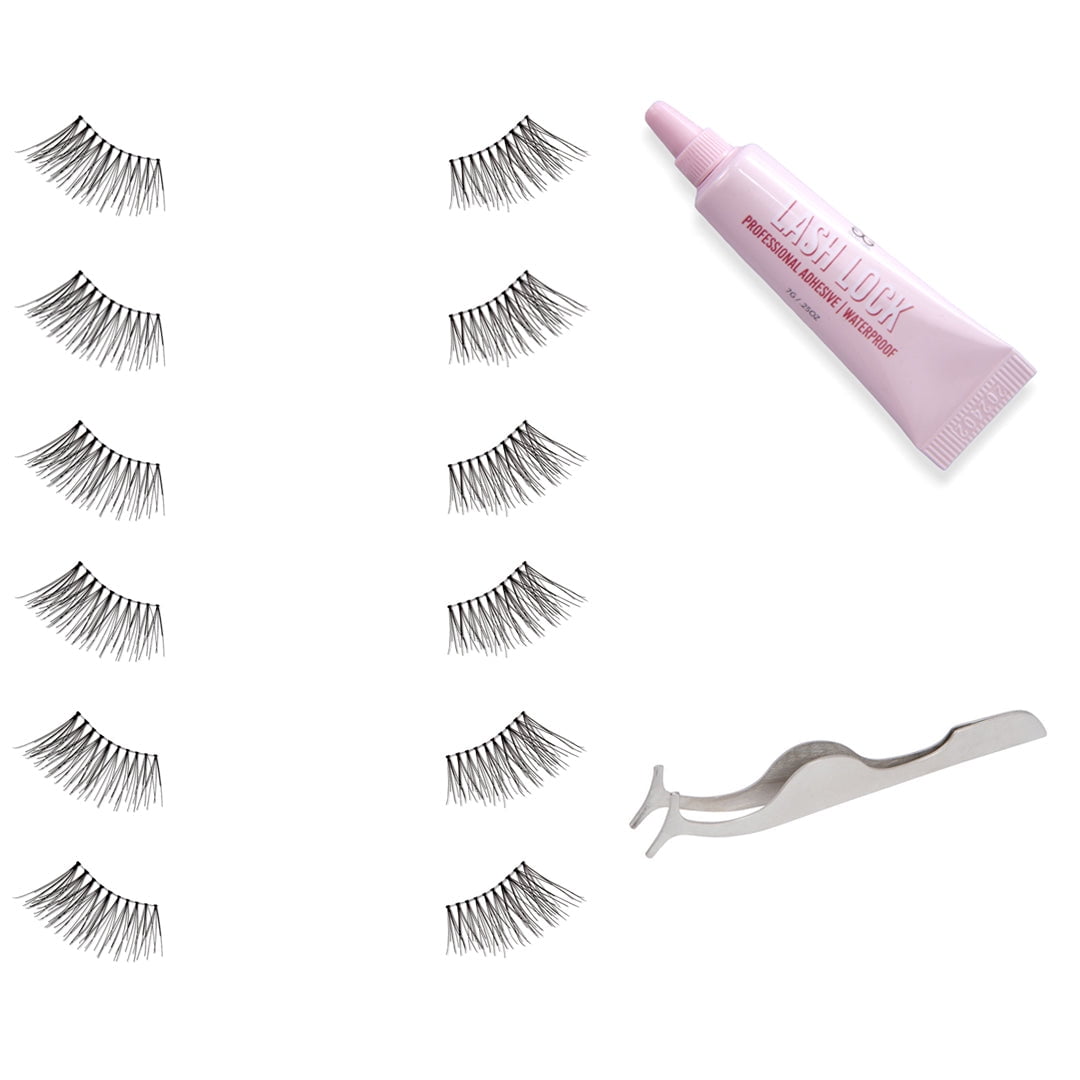 GladGirl False Lashes Bundle - Accent