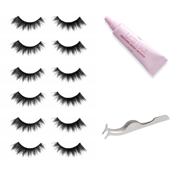 GladGirl False Lashes Bundle - Giselle