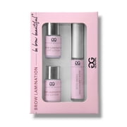 GladGirl Shaping Eyebrow Lamination Kit, Includes Lift, Lock, Glue, 10-15 Applications