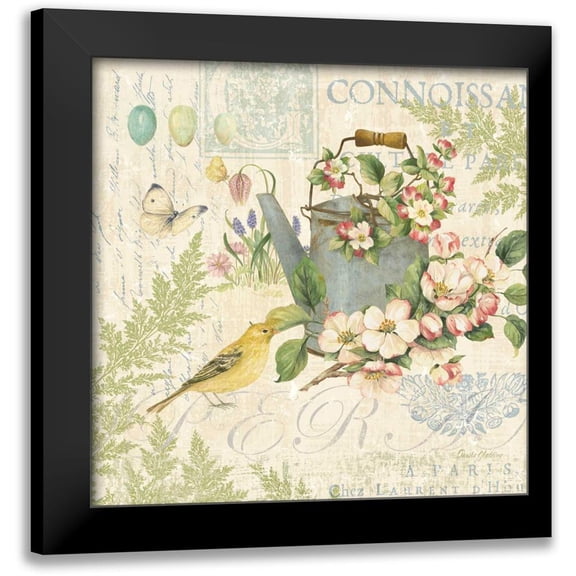 Gladding, Pamela 12x12 Black Modern Framed Museum Art Print Titled - Nature Trail IV