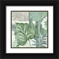 thumbnail image 1 of Gladding, Pamela 12x12 Black Ornate Wood Framed with Double Matting Museum Art Print Titled - Foliage II, 1 of 4