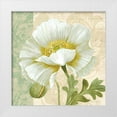 thumbnail image 1 of Gladding, Pamela 12x12 White Modern Wood Framed Museum Art Print Titled - Pastel Poppies III, 1 of 4
