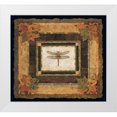 thumbnail image 1 of Gladding, Pamela 13x12 White Modern Wood Framed Museum Art Print Titled - Dragonfly II, 1 of 4