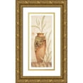 thumbnail image 1 of Gladding, Pamela 13x24 Gold Ornate Wood Framed with Double Matting Museum Art Print Titled - Rustic Venetian Urn I, 1 of 4