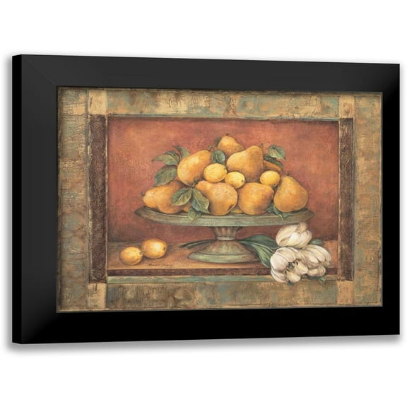 Gladding, Pamela 14x12 Black Modern Framed Museum Art Print Titled - Florentine Pear