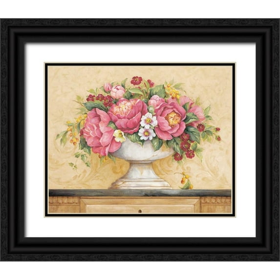 Gladding, Pamela 14x12 Black Ornate Wood Framed with Double Matting Museum Art Print Titled - Summer Solstice I