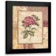 thumbnail image 1 of Gladding, Pamela 15x18 Black Modern Framed Museum Art Print Titled - Provence Rose I, 1 of 5
