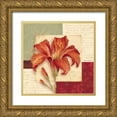 thumbnail image 1 of Gladding, Pamela 20x20 Gold Ornate Wood Framed with Double Matting Museum Art Print Titled - Bella Donna II, 1 of 4