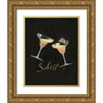 thumbnail image 1 of Gladding, Pamela 26x32 Gold Ornate Wood Framed with Double Matting Museum Art Print Titled - Cheers! IV, 1 of 4