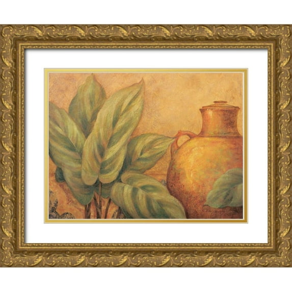 Gladding, Pamela 32x25 Gold Ornate Wood Framed with Double Matting Museum Art Print Titled - Trade Winds II