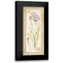 Gladding, Pamela 8x14 Black Modern Framed Museum Art Print Titled - Iris