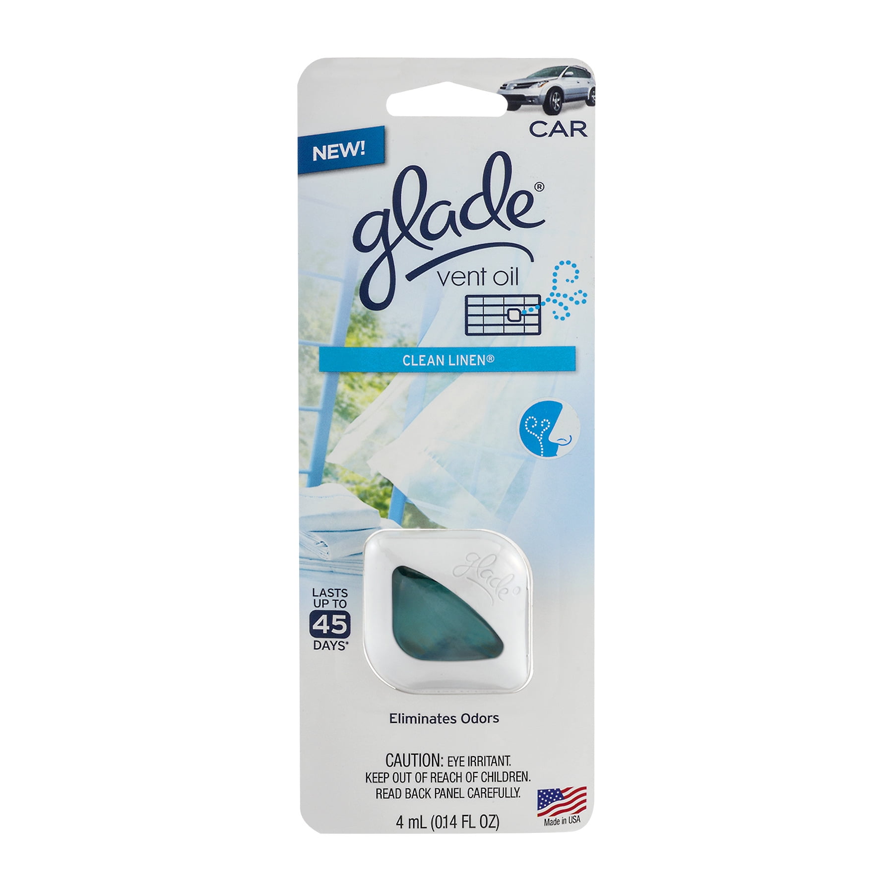 Glade® 1Pack Vent Oil, Clean Linen