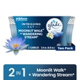 thumbnail image 1 of Glade 2 in 1 Candle, Moonlit Walk & Wandering Stream, Infused with Essential Oils, 2 Count, 1 of 18