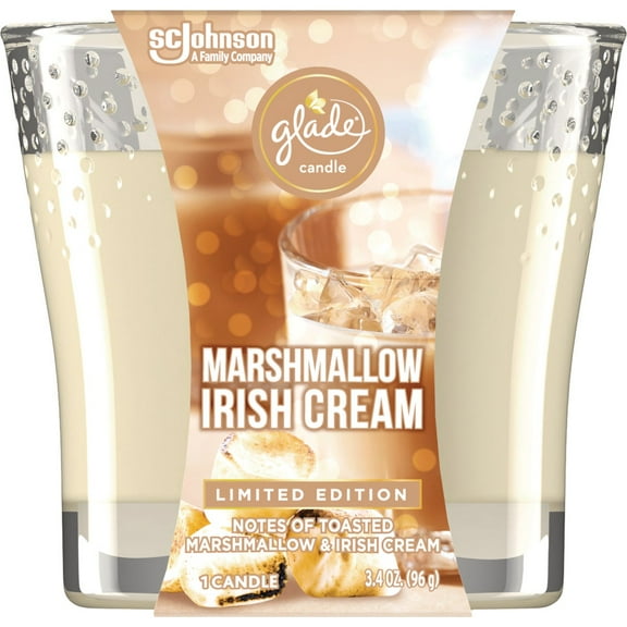 Glade 3.4 Oz. Marshmallow Irish Cream Candle 3959